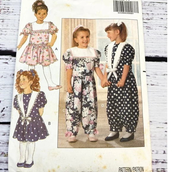 Vintage 1991 Buttermilk Girls pattern Package - Picture 2 of 7